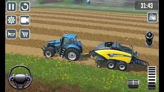 🔴 🚜 Jocuri Cu Tractoare Si Combine Pe Camp 🧰 [upl. by Yanaj]