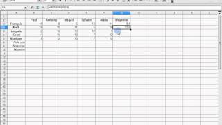 Tuto Min Max Moyenne Incrémentation Calc 3 [upl. by Schach]