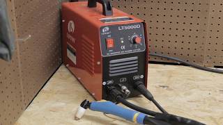 Lotos LTP5000D 50Amp NonTouch Pilot Arc Plasma Cutter Dual Voltage 110V220V 12 Inch Clean Cut [upl. by Alieka]