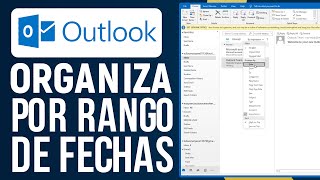 Cómo Buscar en Outlook Por Rango de Fechas ¡Fácil [upl. by Haseefan]