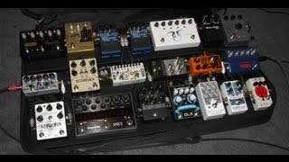 Boutique Pedalboard Looping  Monster Board  Pedaltrain Pro [upl. by Cartwell545]