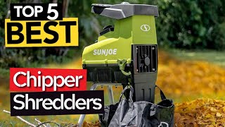 TOP 5 Best Chipper Shredders  2024 Buyers Guide [upl. by Blayne325]