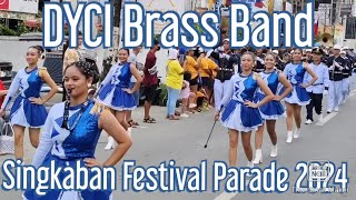 DYCI Brass Band  Singkaban Festival Parade 2024 [upl. by Theodor164]