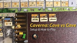 Caverna Cave vs Cave  Setup amp How to Play [upl. by Enortna]