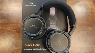 HarmonicDyne Black Hole Review The Most Stunning OpenBack Headphones Yet [upl. by Torras]