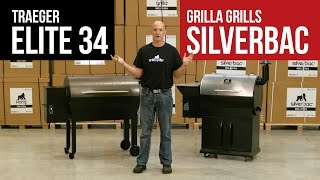 Traeger Elite 34 vs Grilla Grills Silverbac OG Comparison [upl. by Hgielsa]