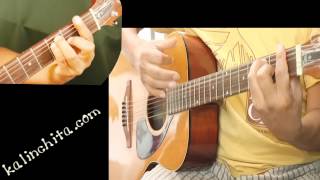 PARIS  LA OREJA DE VAN GOGH guitarra tutorial como tocar [upl. by Htenay991]