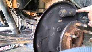 2007 Chevy Colorado LT Rear Brakes Pt 2 of 3 [upl. by Ijic]