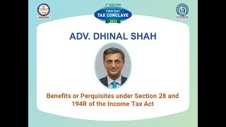 Benefits or Perquisites under Section 28 and 194R of the Income Tax Act  by Adv Dhinal Shah [upl. by Rothenberg828]