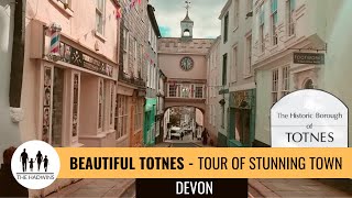 Totnes Devon  Walking Tour Of The Historic Market Town [upl. by Hiamerej]