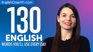 130 English Words Youll Use Every Day  Basic Vocabulary 53 [upl. by Eserahc]