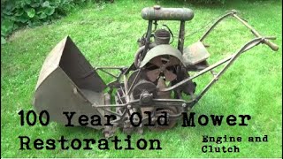 Atco Standard Mower Restoration  Part 1 Engine and Clutch [upl. by Selry]