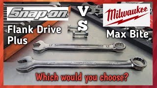 SNAP ON FLANK DRIVE PLUS VS MILWAUKEE MAX BITE WHICH WOULD YOU CHOOSE [upl. by Lamonica]