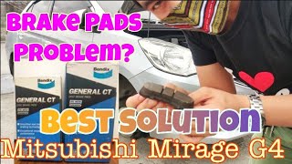 Bendix Brake Pads  Mitsubishi Mirage G4 [upl. by Latsyc751]