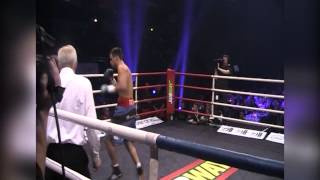 Virgilijus Stapulionis vs Niko Jokinen rematch Brutal TKO [upl. by Araid]