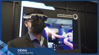 Augmented Reality Headgear MagicLeap  DEWA Innovation Week 2022  TAKELEAP [upl. by Sivla]