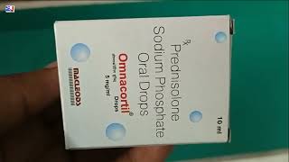 Omnacortil Drops  Prednisolone Sodium Phosphate Oral Drops Uses  Omnacortil Drops Uses Dosage [upl. by Faulkner]