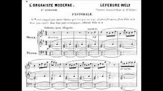 LefébureWély Pastorale in G Major [upl. by Ardyce55]