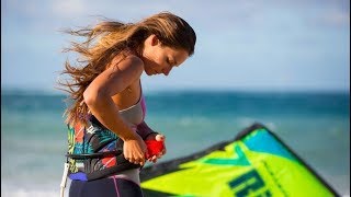 Extreme Kiteboarding Jumps in Maui Hawaii Islands [upl. by Aleekahs]