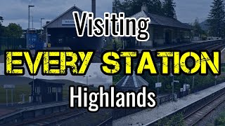 All 60 Highland Railway Stations visiting EVERY station [upl. by Pauly]