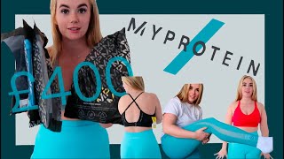 MY PROTEIN  TRY ON HAUL  ONLINE FITNESS COACH [upl. by Micco]