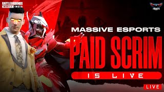 Massive Esports  Paid  Scrims  Rise Of The Undergods♥️🏋️🧿 [upl. by Marcia903]