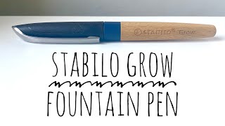 Stabilo Grow Fountain Pen Review [upl. by Threlkeld]