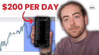 How to make 200day trading forex as a beginner [upl. by Tarttan]