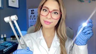 ASMR The MOST Detailed Cranial Nerve Exam YOUVE SEEN Doctor Roleplay Ear Eye Exam Hearing Test [upl. by Einnaj]