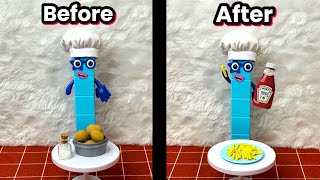 Numberblocks Make Homemade French Fries 🍟 [upl. by Nelyk]