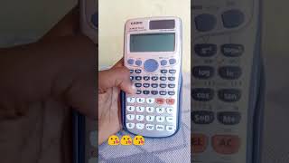 ABC avec une calculatrice casio fx991ES PLUS [upl. by Gnuhc]