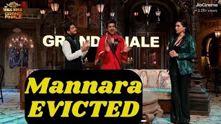 Bigg Boss 17 Munawar vs Abhishek Top 2 Final Mannara Chopra EVICTED [upl. by Twelve294]