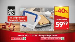 Spar amp Interspar Sve za kolače do 03 12 2013 [upl. by Bainbrudge]