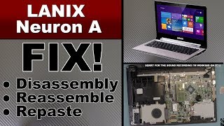 Lanix Neuron A Power failure Fix motherboard Repair and disassembly [upl. by Hubert]