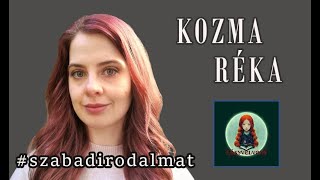 szabadirodalmat  Beszélgetés Kozma Rékával [upl. by Avra]