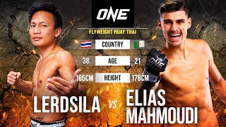 MUAY THAI MASTERCLASS 🥊 Lerdsila vs Elias Mahmoudi  Full Fight Replay [upl. by Bashemath635]