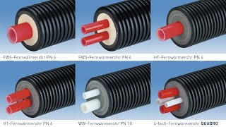 Das PolysanAustroflexFernwärmeRohrsystem [upl. by Thebazile]