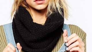 ASMR How and what to wear with a Snood [upl. by Imac]