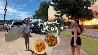 weekly vlog surfing cooking new meals amp life lately [upl. by Malcolm]