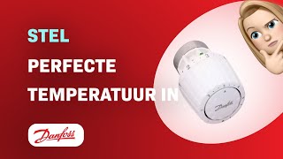 Hoe stel je de perfecte temperatuur in op jouw Danfoss RA 2000 [upl. by Ilime133]