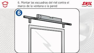 Instrucciones paso a paso Colgar una barra para una cortina [upl. by Nnylyt]