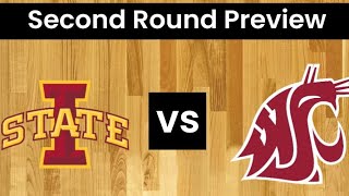 Washington State vs Iowa State Preview  East Rgion Second Round [upl. by Ennovad164]