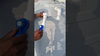 I DIDNT KNOW HOW TO INSTALL BALL VALVE IN WATER TANK shorts shortvideo shortsfeed [upl. by Jeanelle]