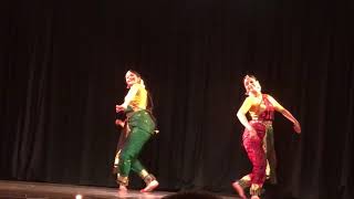 Rama VaidyanathanDakshina Vaidyanathan BaghelBharatnatyam [upl. by Nosreh421]