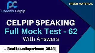 CELPIP Speaking Test  62  Perfect Answers to Boost Your Score [upl. by Cirde]