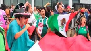 Así se vivió el ambiente en el México vs Japón [upl. by Saunderson]