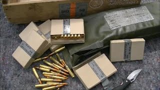 Unboxing Austrian Hirtenberger 762x51 Ammo [upl. by Pyotr]