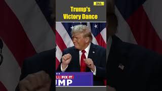 US Elections 2024 Donald Trumps Victory Dance Goes Viral uselections2024 donaldtrump viral [upl. by Danczyk397]