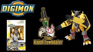 Bandai Anime Heroes Digimon WarGreymon Review [upl. by Aneelak923]