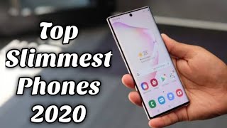 Top 5 Best Slimmest Phones to buy in 2020 [upl. by Nerol]